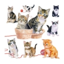 GREETING CARD, Richard Partis Kittens.Blank