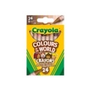 CRAYONS,Wax 24's Colours of the World (Crayola)