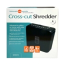 SHREDDER,Cross Cut, 5 Sheet 8.5 Ltr. Bin