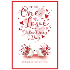 VALENTINE CARDS, 6's One I Love