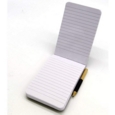 POLICE STYLE NOTEBOOK + Pencil 85x130mm 96 Ruled Sheets