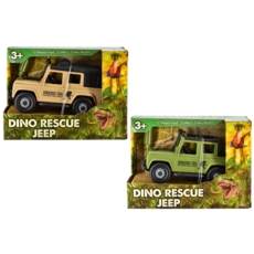 JEEP,Dino Rescue 15cm 2 Assorted Jurassic Era