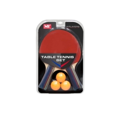 TABLE TENNIS SET,2 Bats and 3 Balls  MY   H/pk