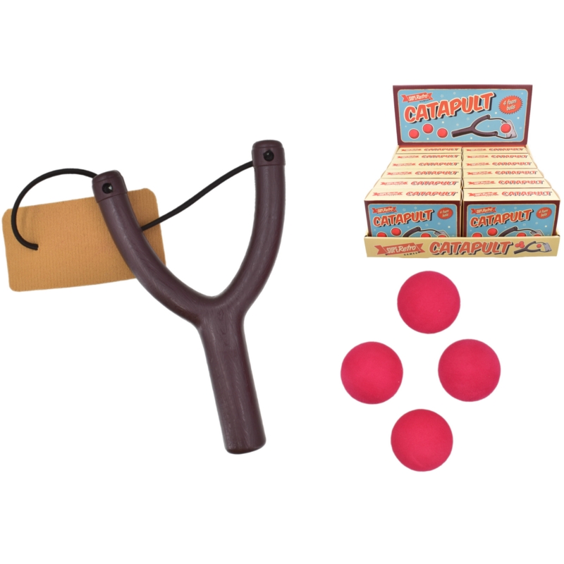 CATAPULT Inc. 4 Foam Balls, SUPERETRO  Bxd CDU