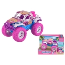 OFF ROAD DUNE BUGGY Pink Wheels, Friction Power 16cm