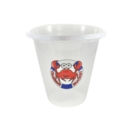 BUCKET,Crab Clear H.225mm (9") W.233mm  inc.Spout