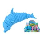 WRIGGLY DOLPHIN,Click! Clack! 18cm Anti Stress Sensory