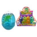 DINOSAUR SLIME EGG, 4 Assorted Colours,7cm  CDU