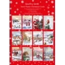 XMAS TOWN NAME CARDS, 2025 Country Cards