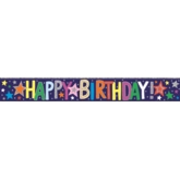 BANNER,Happy Birthday Male Blue