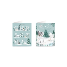 BOXED CARDS,Winter Animals 15's
