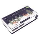BOXED CARDS,Winter Animals Slim 20's