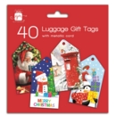 XMAS LUGGAGE TAGS,Novelty Cute/Trad 40's