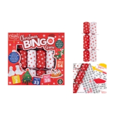 CRACKERS,23cm Crimbo Bingo Game 6's