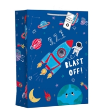 GIFT BAG, Space Activity, Blast Off 3.2.1  (Ex.Large)