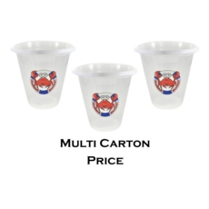 BUCKET,Crab Clear 9in + Spout (Multi Carton Price,3x48pc)