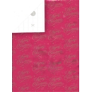 XMAS ROLLWRAP,4m Claret Christmas (Was 2.99)