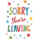 SORRY YOU'RE LEAVING CARDS, 6's Stars