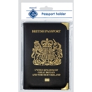 PASSPORT HOLDER,GB&NI PVC Black H/pk