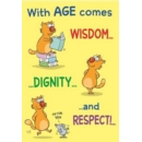 HUMOUR CARDS, 6's Humour Birthday Male