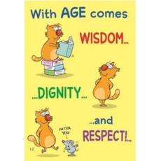 HUMOUR CARDS, 6's Humour Birthday Male