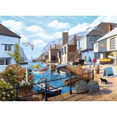 JIGSAW,500pc.Tranquil Harbour (Ravensburger)