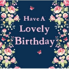 BIRTHDAY CARD, Julie & Dodsworth, Flowers