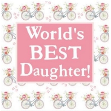 BIRTHDAY CARDS,Julie & Dodsworth, Best Daughter 6's