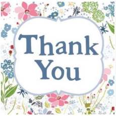 THANK YOU CARD, Julie & Dodsworth, 6's