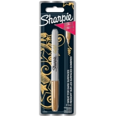 MARKER,Gold Metallic FineBoxed (Sharpie)