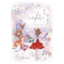 XMAS CARDS,Daughter 6's Fairy, Animals, Winter Scene