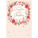 XMAS CARDS,Daughter 6's Wreath, Presents & Bells